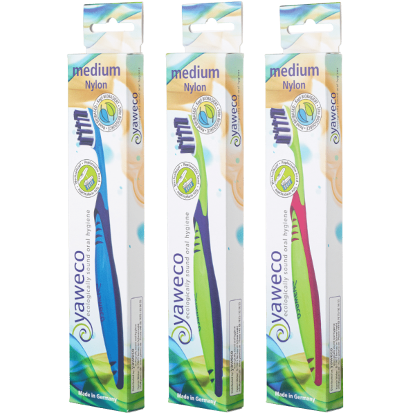 yaweco Udskiftelig tandbørste II, medium