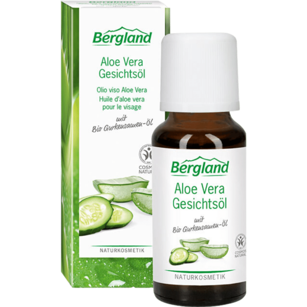 Bergland Aloe vera ansigtsolie, 30 ml