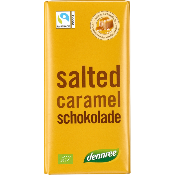 dennree Bio Salted Caramel Schokolade