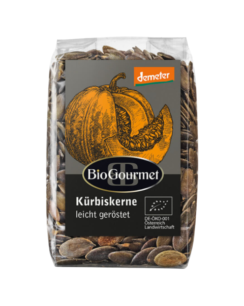 BioGourmet Øko græskarkerner ristede, 250g