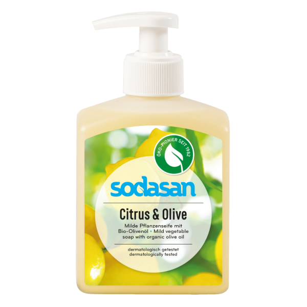 Sodasan Flydende sæbe Citrus &amp; Olive