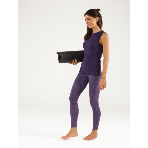 Spirit of Om Yoga Leggings Maya - traube