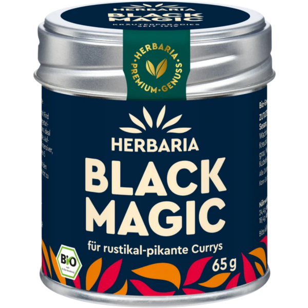 Herbaria Øko Black Magic karry krydderiblanding, 80g