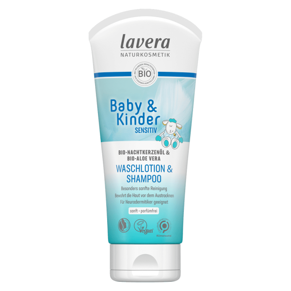 Lavera Baby &amp; Children Sensitive Wash Lotion &amp; Shampoo