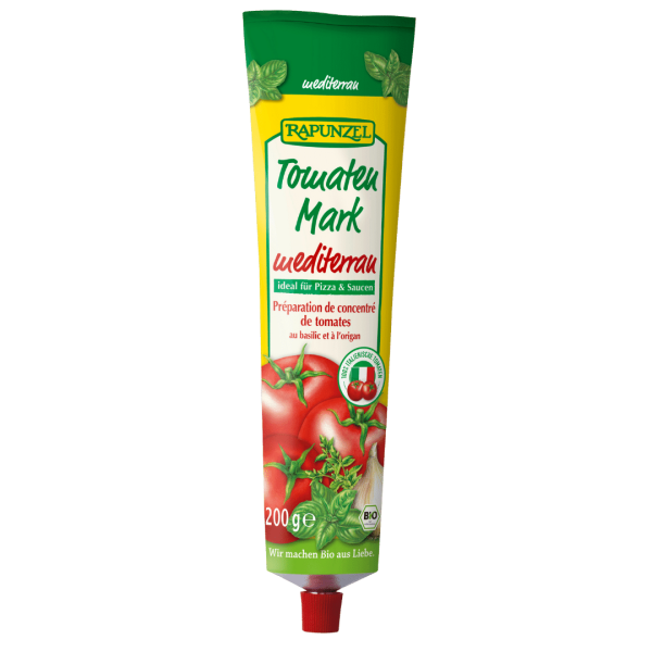 Rapunzel Bio Tomatenmark Mediterran in der Tube