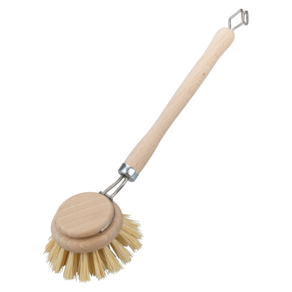 Waldkraft Spülbürste Buchenholz, mit Wechselkopf, 5 cm