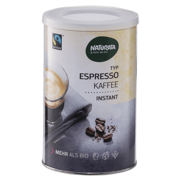 Naturata Bio Espresso Bohnenkaffee, Instant
