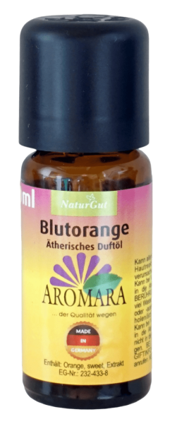 NaturGut AROMARA æterisk duftolie Blood Orange / Citrus sinensis 10ml