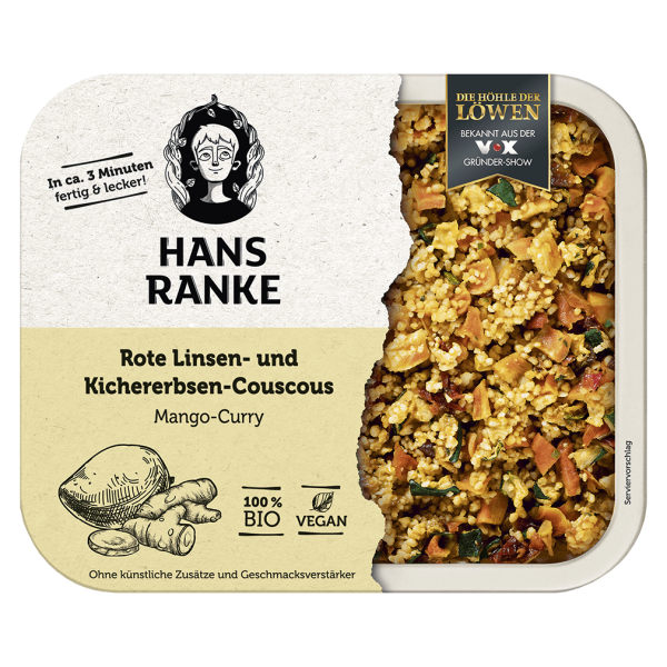 Hans Ranke Økologisk couscous-terrine med karry og mango