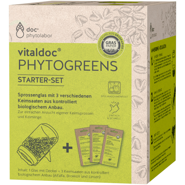 doc phytolabor Bio Starterset vitaldoc® Phytogreens