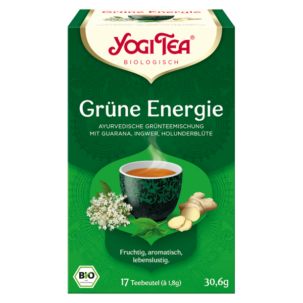Yogi Tea Økologisk urtete grøn energi