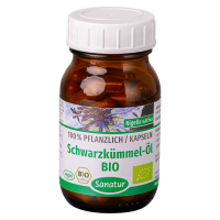 Sanatur Økologisk sort spidskommenolie kapsler Sanatur Økologisk sort spidskommenolie kapsler