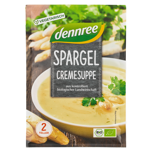 dennree Økologisk creme af aspargessuppe