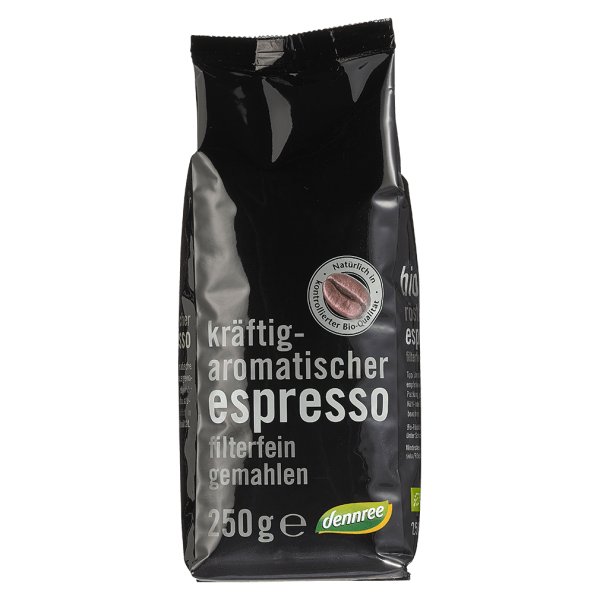 dennree Økologisk malet espresso