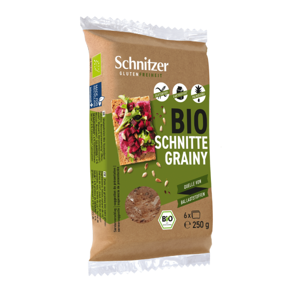 Schnitzer Økologiske kornede skiver