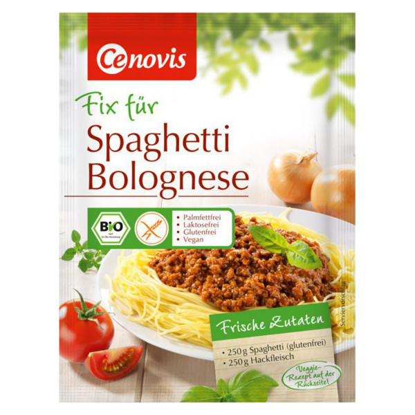 Cenovis Økologisk løsning til Spaghetti Bolognese