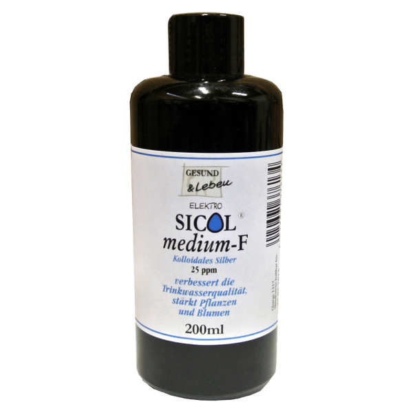 Gesund &amp; Leben Kolloidt sølv Sicol medium-F, 25 ppm