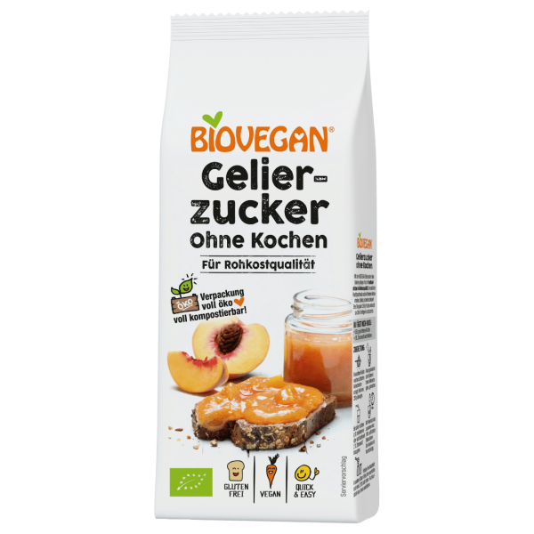 Biovegan Bio Gelierzucker ohne Kochen