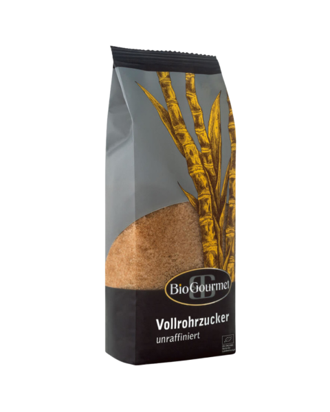 BioGourmet Økologisk fuldrørsukker, uraffineret, 500 g