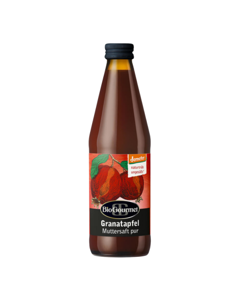 BioGourmet Bio Granatapfel Muttersaft pur, 330ml