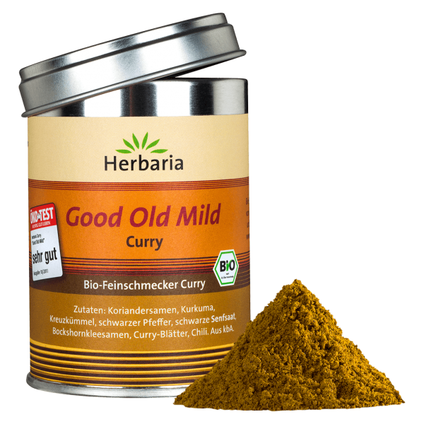 Herbaria Økologisk Good Old Mild Curry, 80g