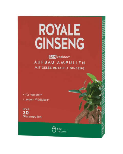 Doc Nature’s ROYAL GINSENG Ampullen