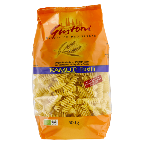 Gustoni Økologisk KAMUT Fusilli 500g