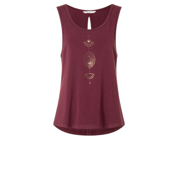 Spirit of Om Tanktop Vahita - tiefrot