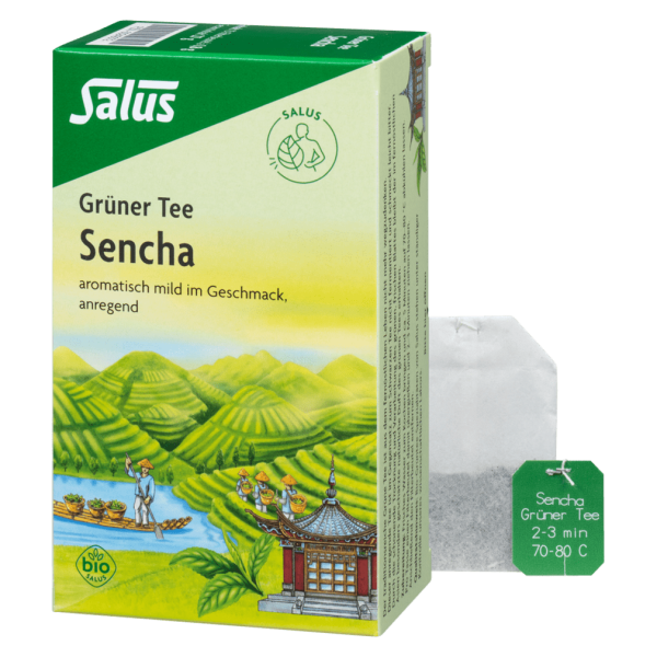 Salus Økologisk grøn te Sencha