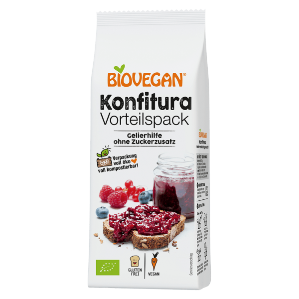 Biovegan Økologisk gelemiddel Konfitura uden tilsat sukker