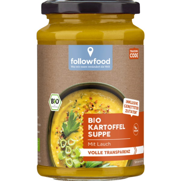 followfood Økologisk kartoffelsuppe med porre