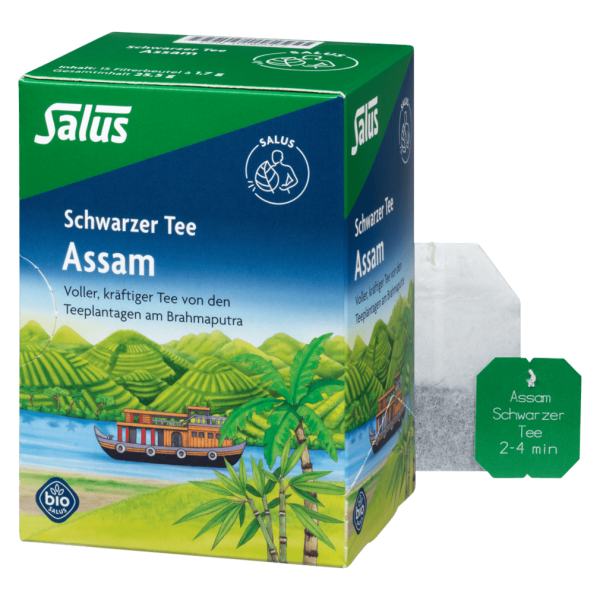 Salus Økologisk sort te fra Assam
