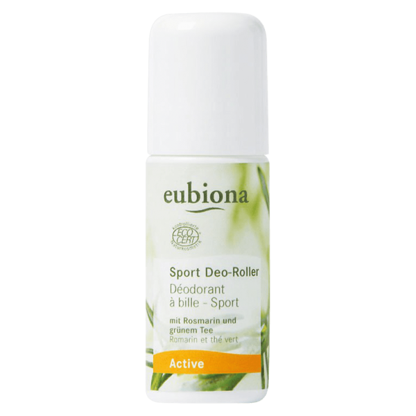 Eubiona Sport Deo Roller Rosemary Green Tea