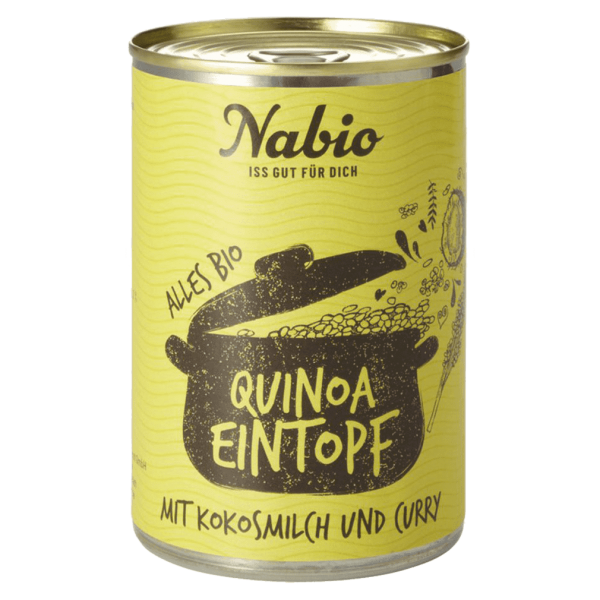 NAbio Økologisk quinoagryde med kokosmælk og karry