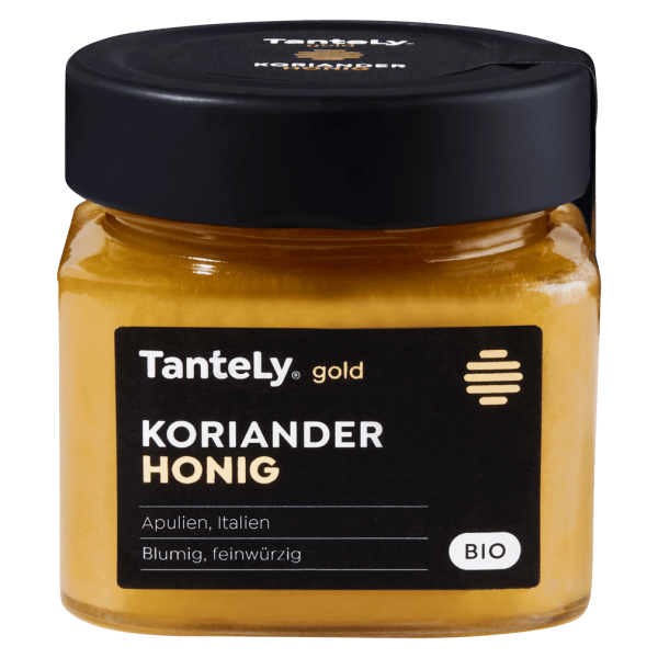 TanteLy Økologisk guld koriander honning