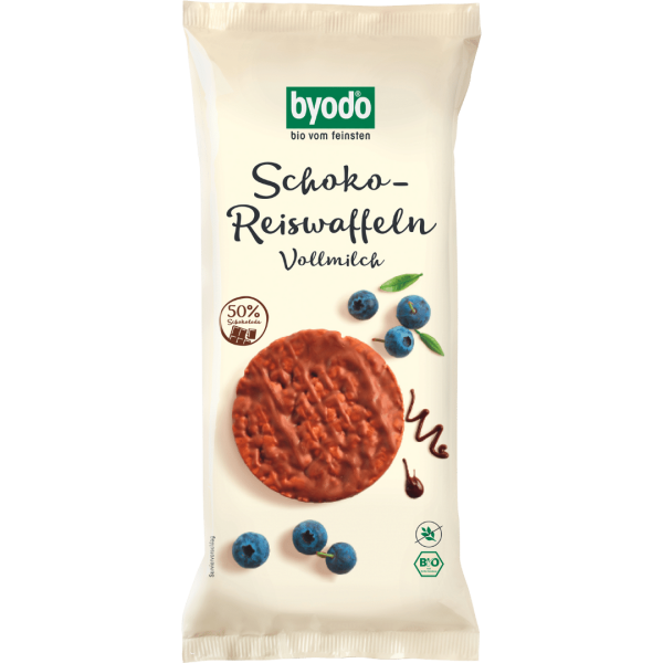 byodo Bio Schoko Reiswaffeln Vollmilch