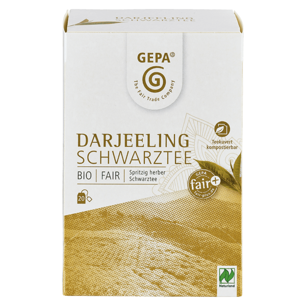 GEPA Økologisk sort te Darjeeling