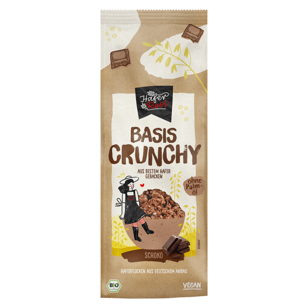 HaferRosi Økologisk Base Crunchy Chocolate
