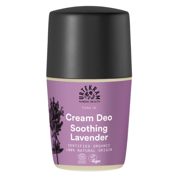 Urtekram Lavendel cremedeo uden aluminium, 50 ml