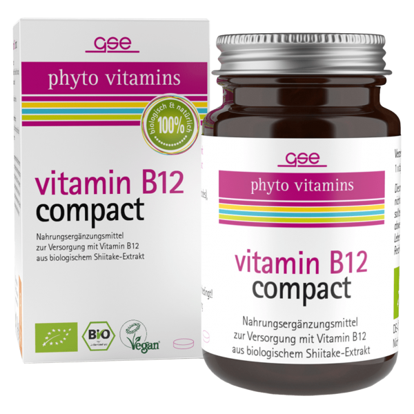 GSE Økologisk vitamin B12 kompakt