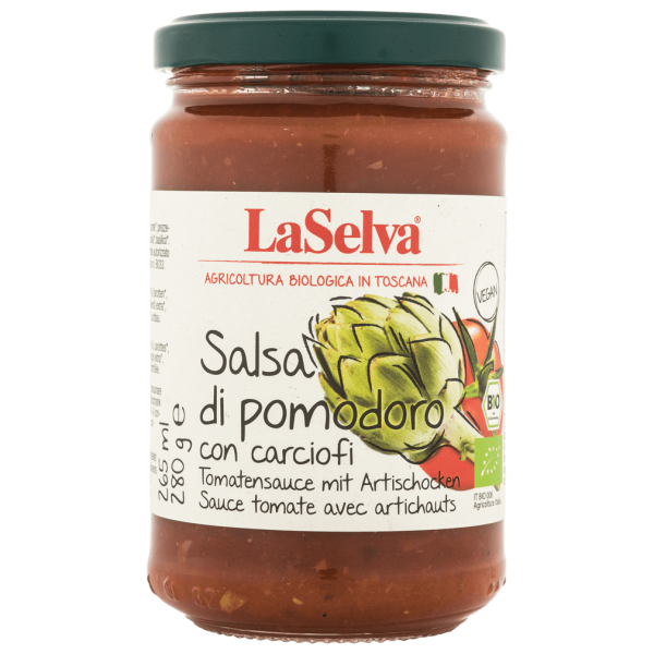 LaSelva Økologisk tomatsauce med artiskokker