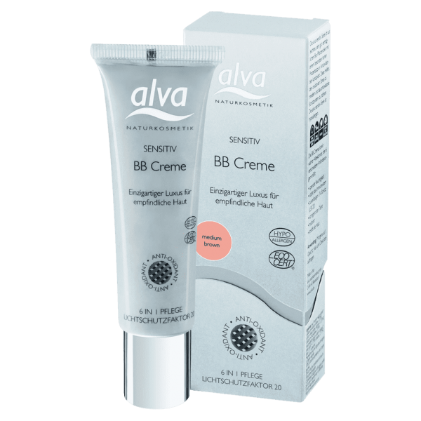 alva Sensitive BB Cream medium brun