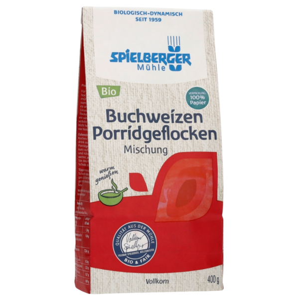 Spielberger Bio Buchweizen Porridgeflocken Mischung