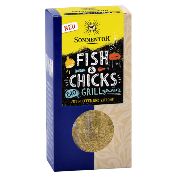 Sonnentor Økologisk Fish &amp; Chicks grillkrydderi