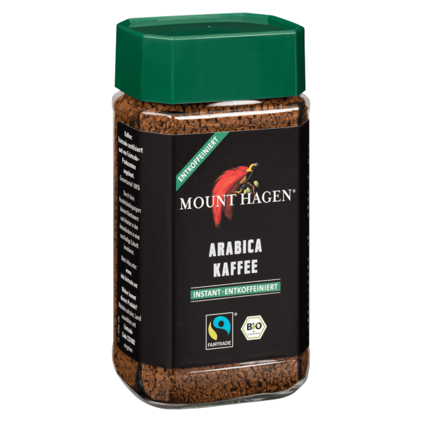 Mount Hagen Økologisk opløselig Arabica-kaffe, koffeinfri