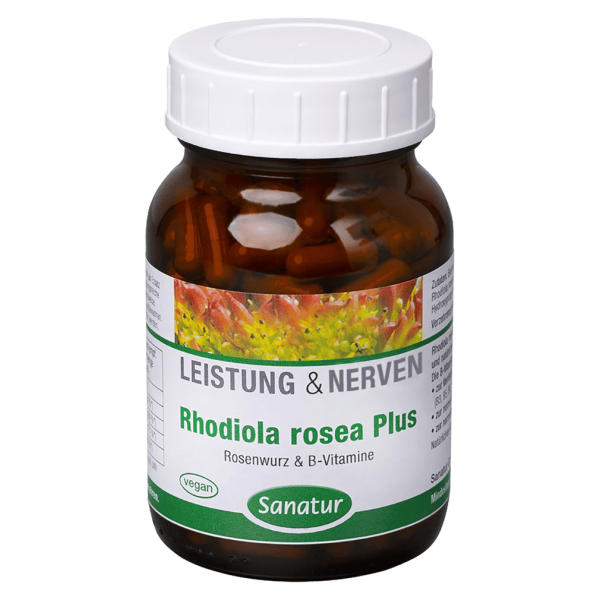 Sanatur Rhodiola rosea Plus 60 kapsler