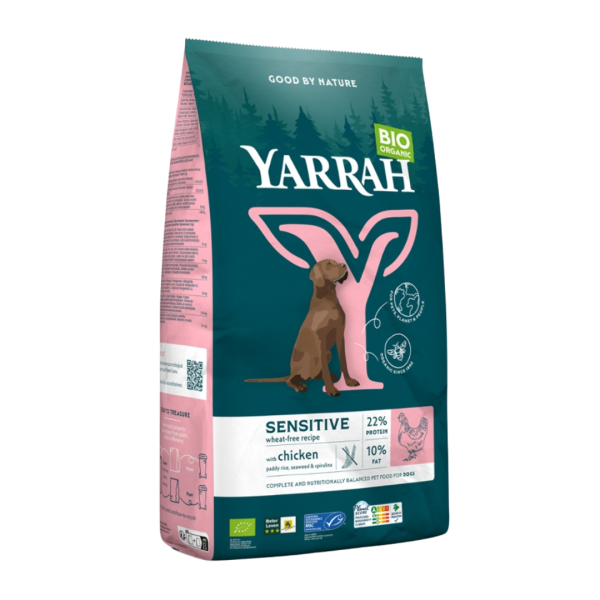 Yarrah Bio Hund Trockenfutter Sensitiv Huhn &amp; Reis