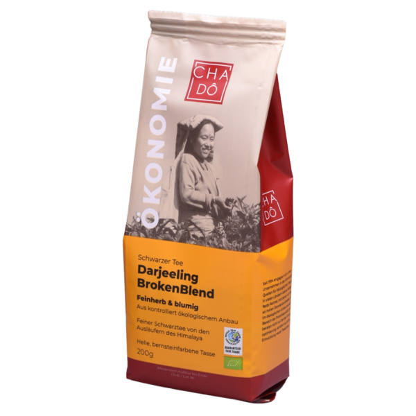Cha Do Bio Schwarzer Tee, Darjeeling Broken