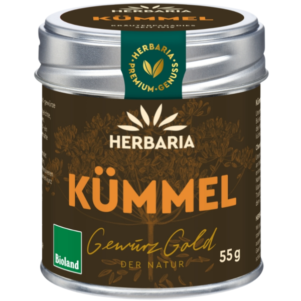 Herbaria Økologisk kommen, hele frø, 55 g