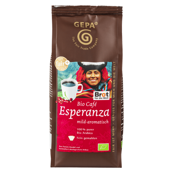 GEPA Økologisk Café Esperanza, formalet, 250g